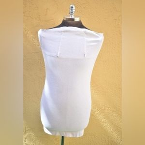 Little white fitted dress